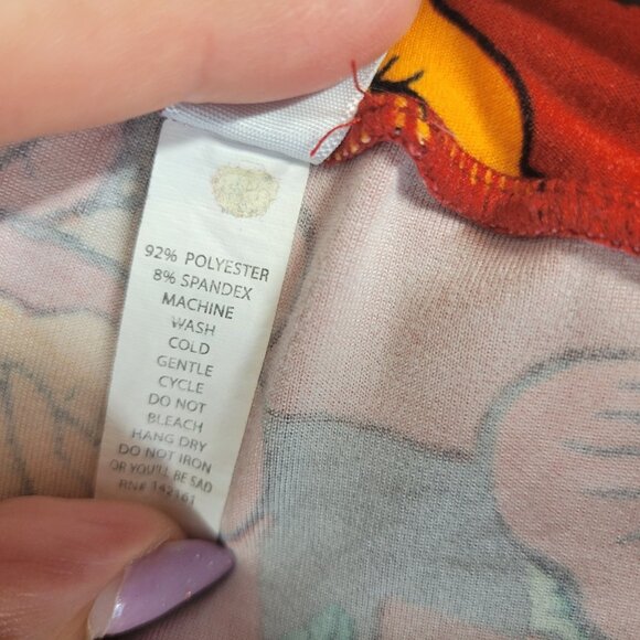 Halloween Lularoe Womens Leggings TC2 Tall Curvy 2 Frankenstein Red NOV127E - Picture 9 of 10